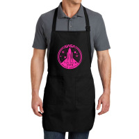 Space Shuttle Hot Pink Emblem Aesthetic Full-length Apron | Artistshot