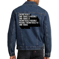 Timetravel Theory 70s Men Denim Jacket | Artistshot