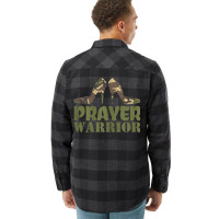 Womens Camo Heels Prayer Warrior Faith God Jesus C Flannel Shirt | Artistshot