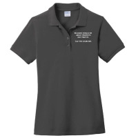 Prophets Vs Profits 80s Ladies Polo Shirt | Artistshot