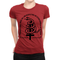 First Amendment One 70s Ladies Fitted T-shirt | Artistshot