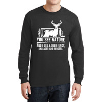 You See Nature And I See A Deer Jerky Long Sleeve Shirts | Artistshot