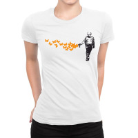 Casually Butterfly Everything Ladies Fitted T-shirt | Artistshot