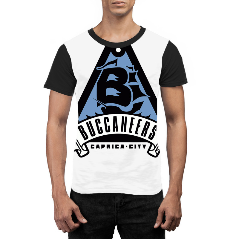 Caprica City Buccaneers Graphic T-shirt | Artistshot