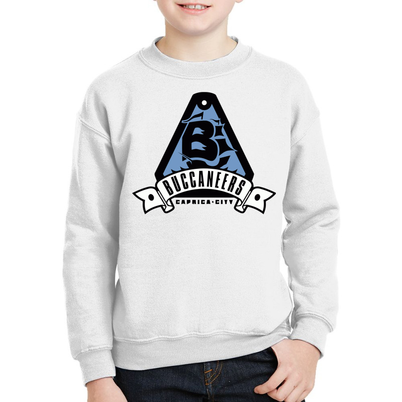 Caprica City Buccaneers Youth Sweatshirt | Artistshot