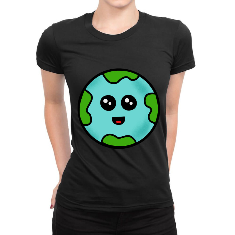 Trending Green Planet-ntfc1 Ladies Fitted T-Shirt by francismichaelj | Artistshot