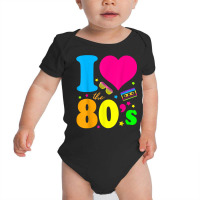 I Love The 80's T Shirt 80's 90's Costume Party Te Baby Bodysuit | Artistshot