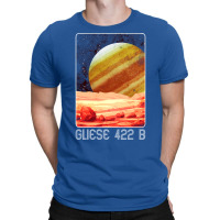 Gliese 422 B Exoplanet Planet Red T-shirt | Artistshot