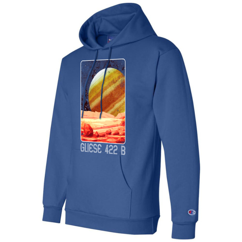 Gliese 422 B Exoplanet Planet Red Champion Hoodie | Artistshot