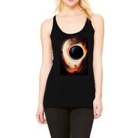 Hello Black Hole Blue Racerback Tank | Artistshot