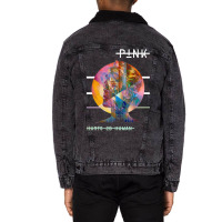 Hurts 2b Human 1 Unisex Sherpa-lined Denim Jacket | Artistshot