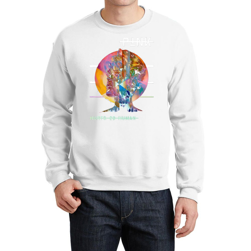 Hurts 2b Human 1 Crewneck Sweatshirt | Artistshot