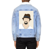 Jason Mraz Vector Art Unisex Sherpa-lined Denim Jacket | Artistshot