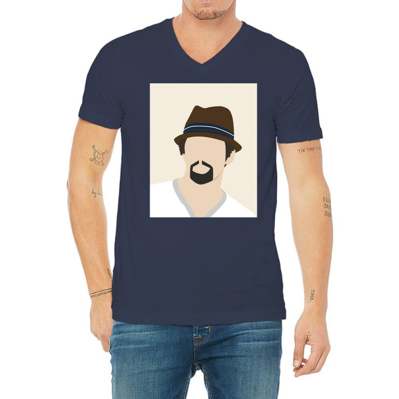 Jason Mraz Vector Art V-neck Tee | Artistshot