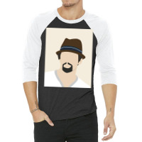 Jason Mraz Vector Art 3/4 Sleeve Shirt | Artistshot