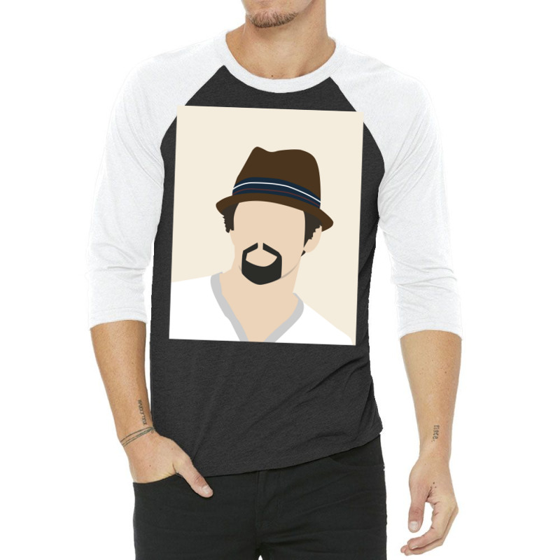 Jason Mraz Vector Art 3/4 Sleeve Shirt | Artistshot