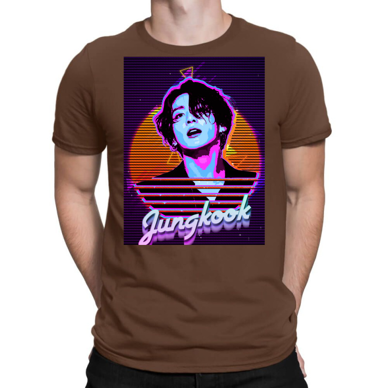 Jungkook Retro T-shirt | Artistshot