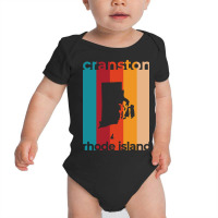 Hot Trend Cranston Rhode Island Retro Baby Bodysuit | Artistshot