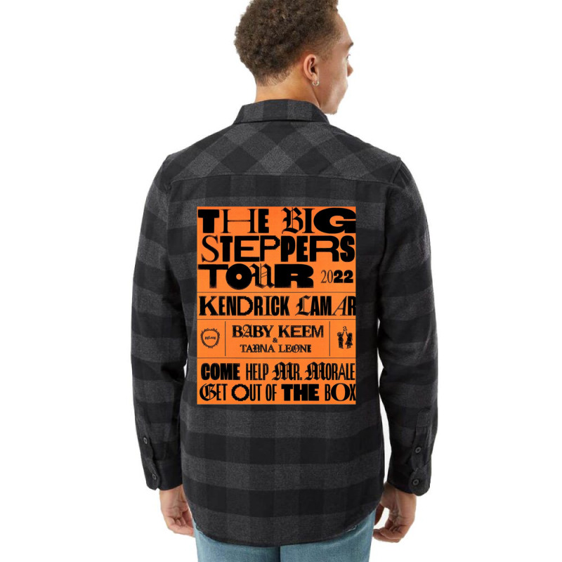 Kendrick Lamar Big Steppers Tour 2022 Flannel Shirt by corraHugot | Artistshot