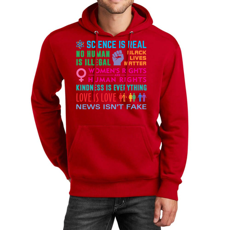 Anti Trump Resist Slogans Unisex Hoodie | Artistshot