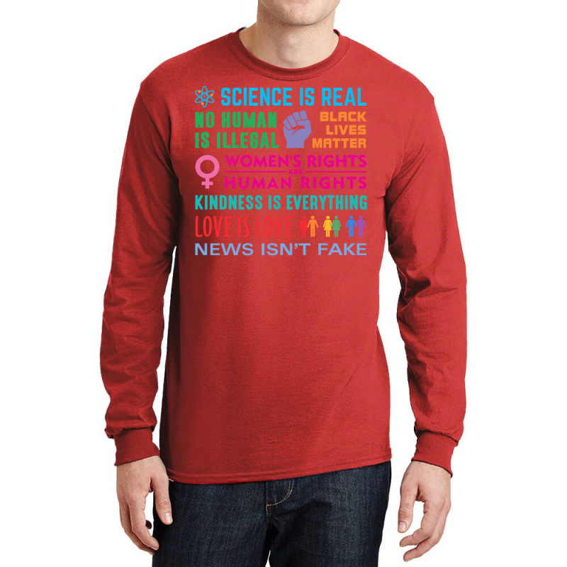 Anti Trump Resist Slogans Long Sleeve Shirts | Artistshot