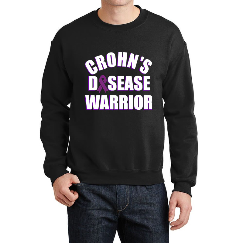 Trending Crohn's Disease Warrior Survivor Crewneck Sweatshirt | Artistshot