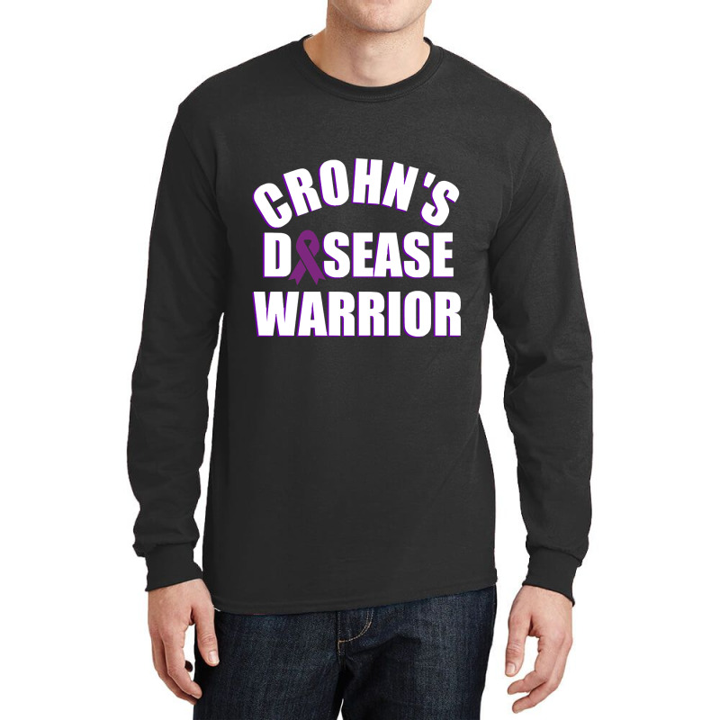 Trending Crohn's Disease Warrior Survivor Long Sleeve Shirts | Artistshot