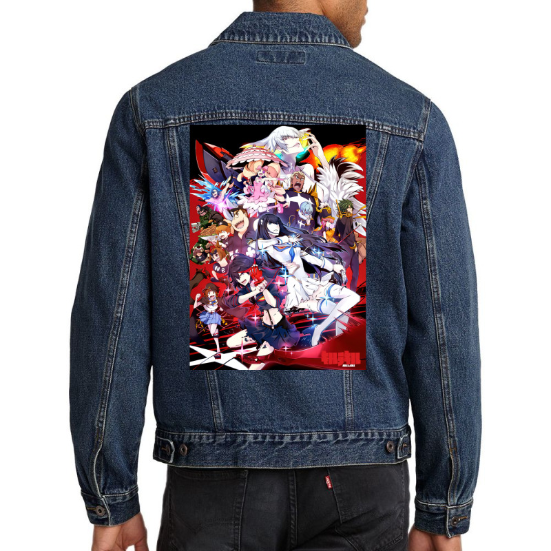 Anime Manga Kill La Kill Men Denim Jacket by fujiogathb | Artistshot