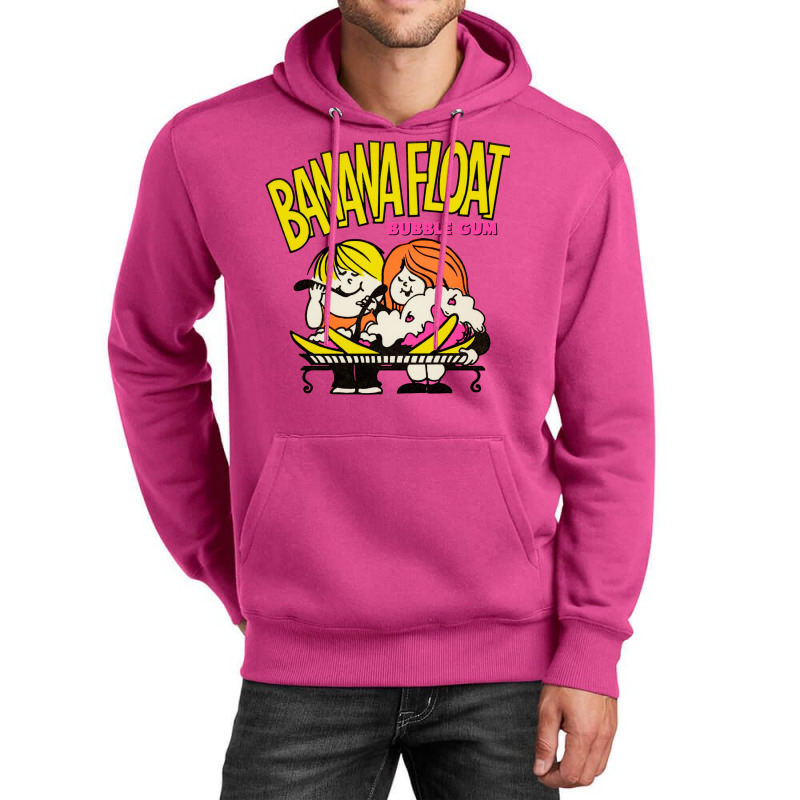 Banana Float Bubble Gum Unisex Hoodie by fujiogathb | Artistshot