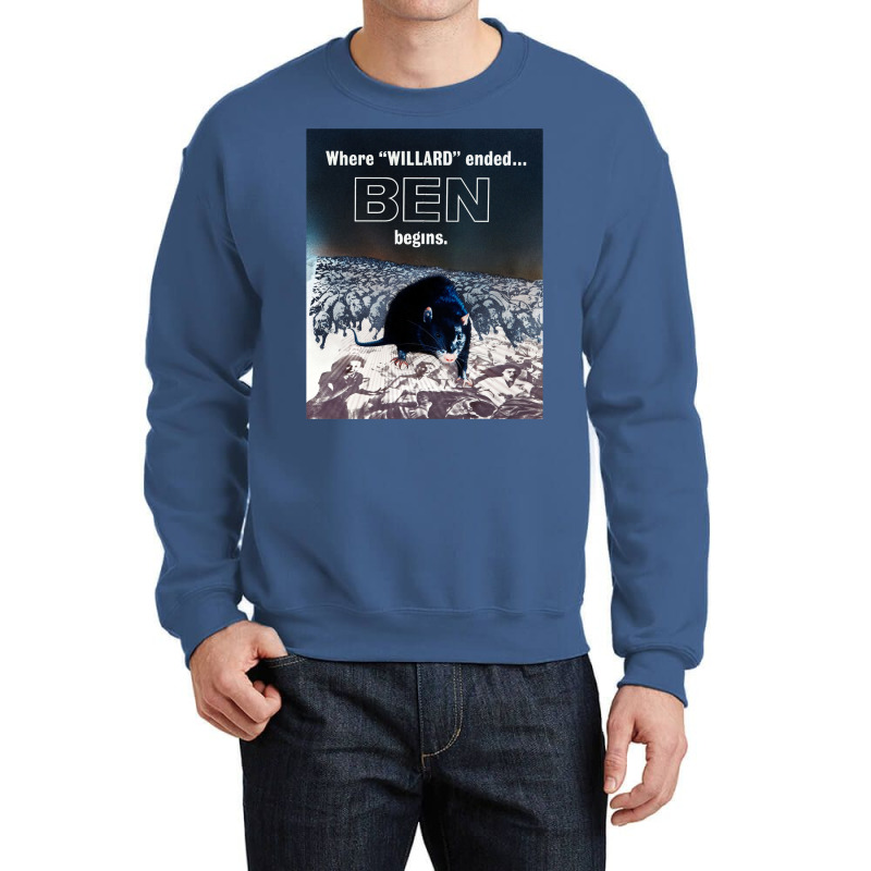 Ben (1972) Crewneck Sweatshirt by fujiogathb | Artistshot