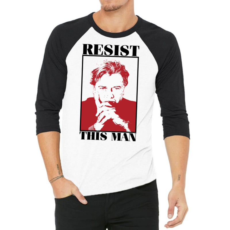 Resist This Man 3/4 Sleeve Shirt by loisichupeli | Artistshot