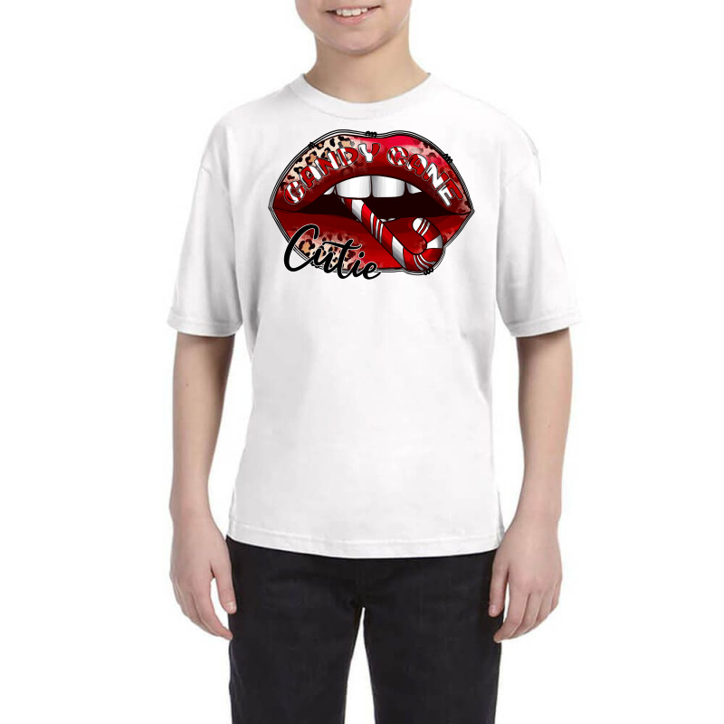 Candy Cane Cutie Youth Tee | Artistshot