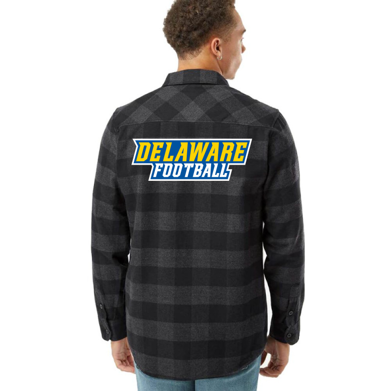 The Delaware Wordmark , Flannel Shirt by viscaro | Artistshot