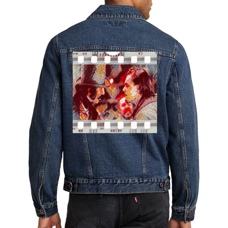 Somebody Steals From Me Men Denim Jacket by loisichupeli | Artistshot