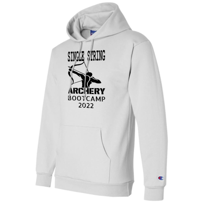 Single String Archery Bootcamp 2022 4 Champion Hoodie | Artistshot