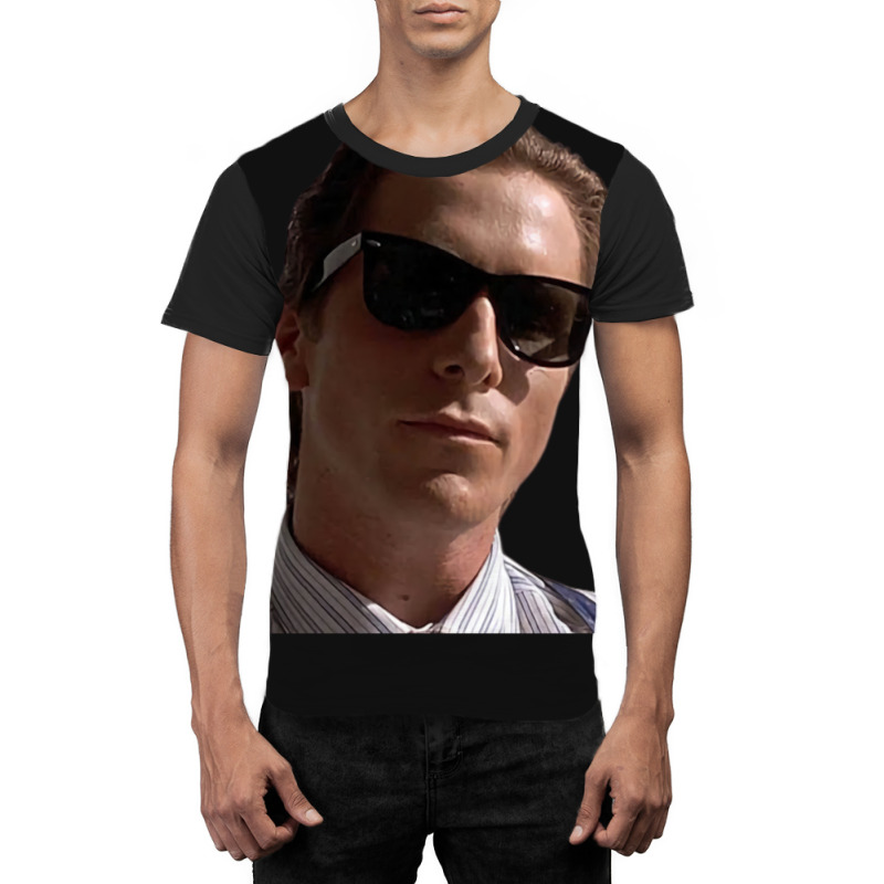 Cool Patrick Bateman From American Psycho Graphic T-shirt by fujiogathb | Artistshot