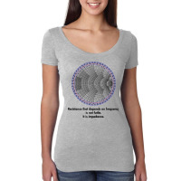 Radio Electrical Electronic Engineer Smith Chart T Women's Triblend Scoop T-shirt | Artistshot