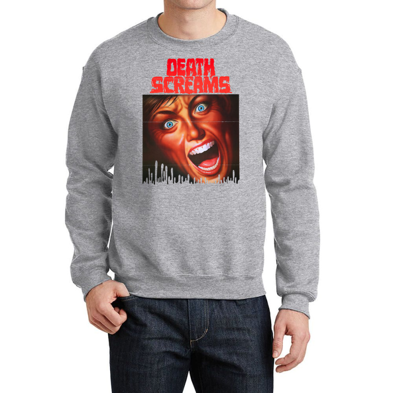 Death Screams (1982) Crewneck Sweatshirt by fujiogathb | Artistshot