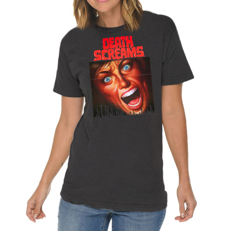 Death Screams (1982) Vintage T-Shirt by fujiogathb | Artistshot