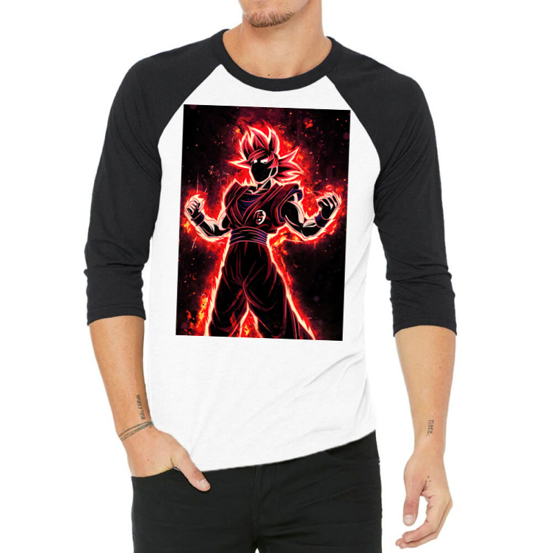 Super Saiyan God 1 3/4 Sleeve Shirt by loisichupeli | Artistshot