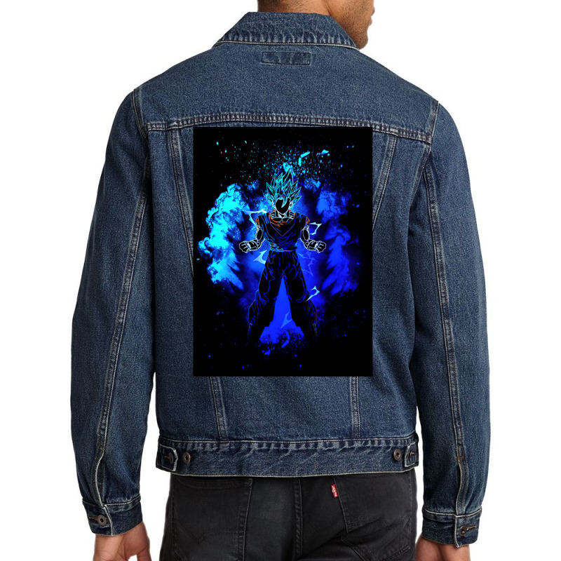 Dragonball 1 Men Denim Jacket by fujiogathb | Artistshot