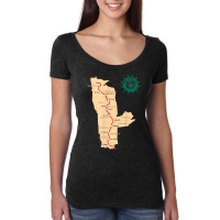 Great River Road Tshirt Roadtrip Tshirt Women's Triblend Scoop T-shirt | Artistshot