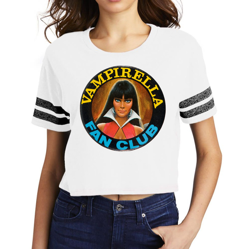 Vampirella Fan Club Scorecard Crop Tee by masapesanefj | Artistshot