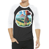 Female Wilderness Explorer 3/4 Sleeve Shirt | Artistshot