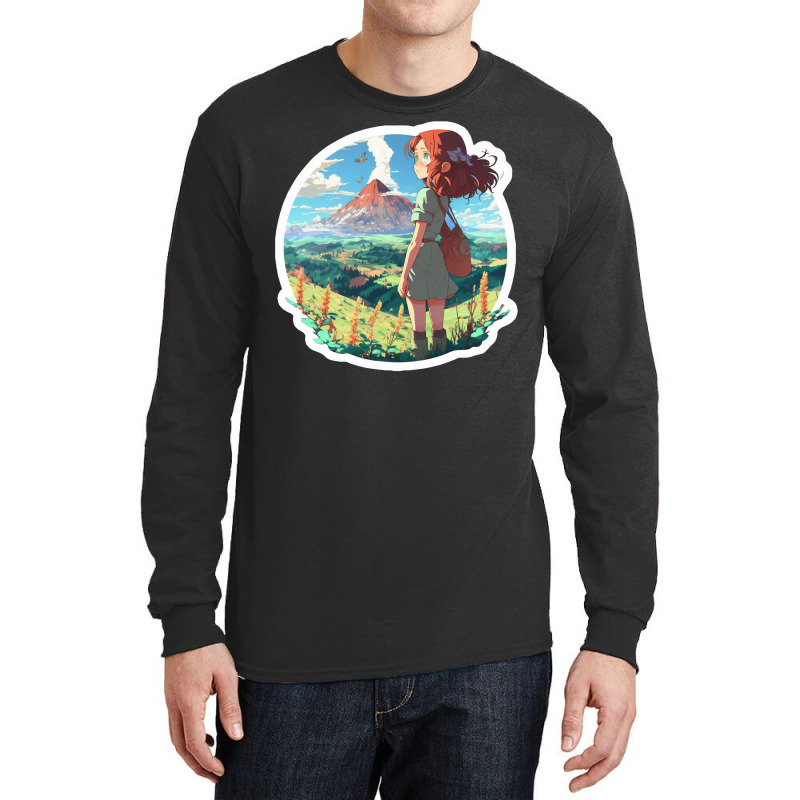 Female Wilderness Explorer Long Sleeve Shirts | Artistshot