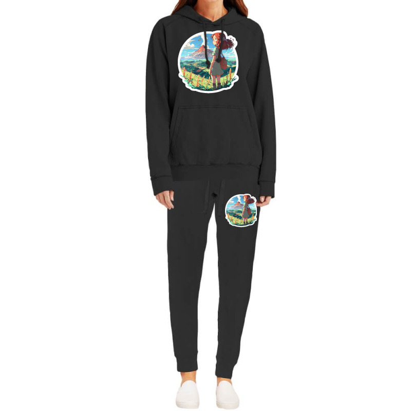 Female Wilderness Explorer Hoodie & Jogger Set | Artistshot