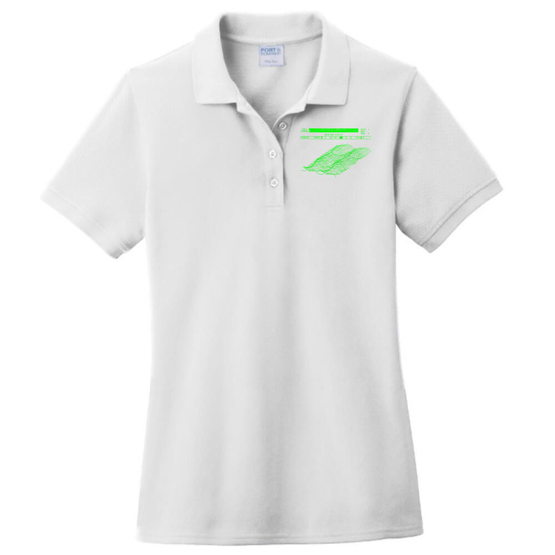 Fairlight Cmi   Page D Waveform Display Ladies Polo Shirt by feuchtsilvere | Artistshot