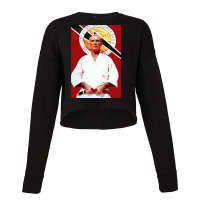 Helio Gracie   Famed Brazilian Jiu Jitsu Grandmast Cropped Sweater | Artistshot