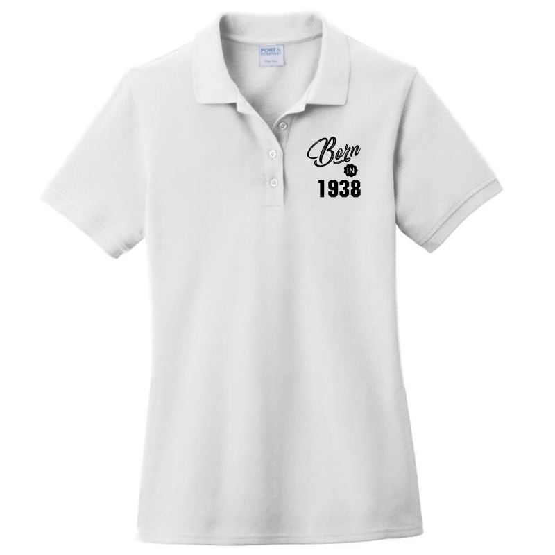 Born In 1938 Ladies Polo Shirt | Artistshot