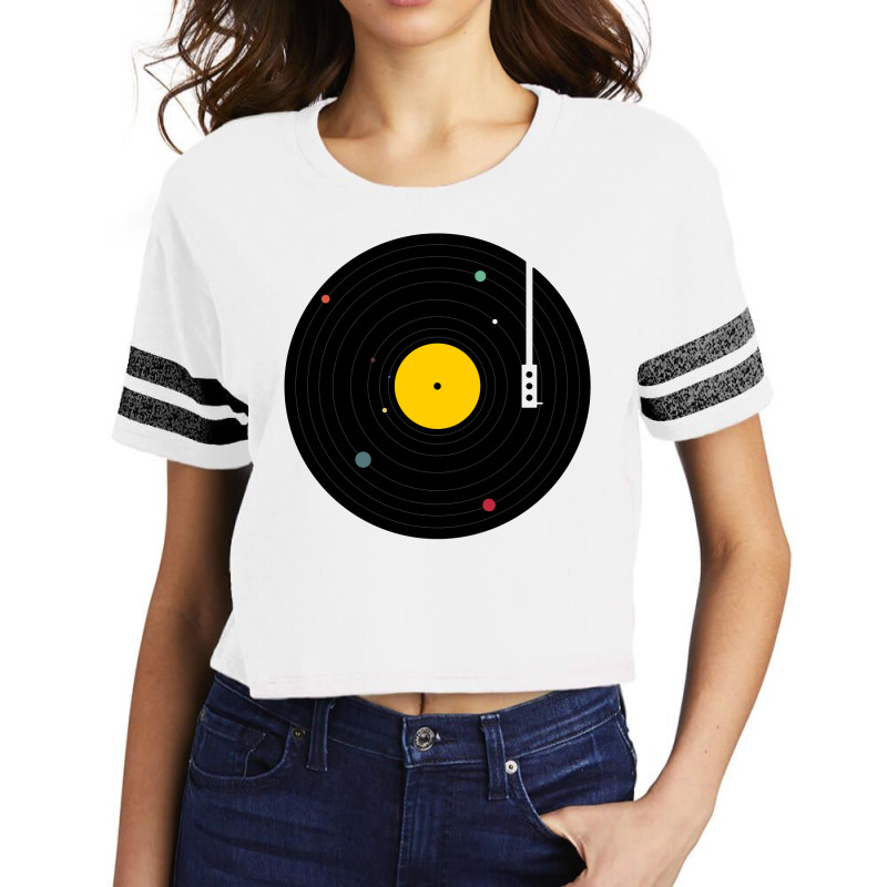 Music Everywhere Scorecard Crop Tee by emigjarrete | Artistshot